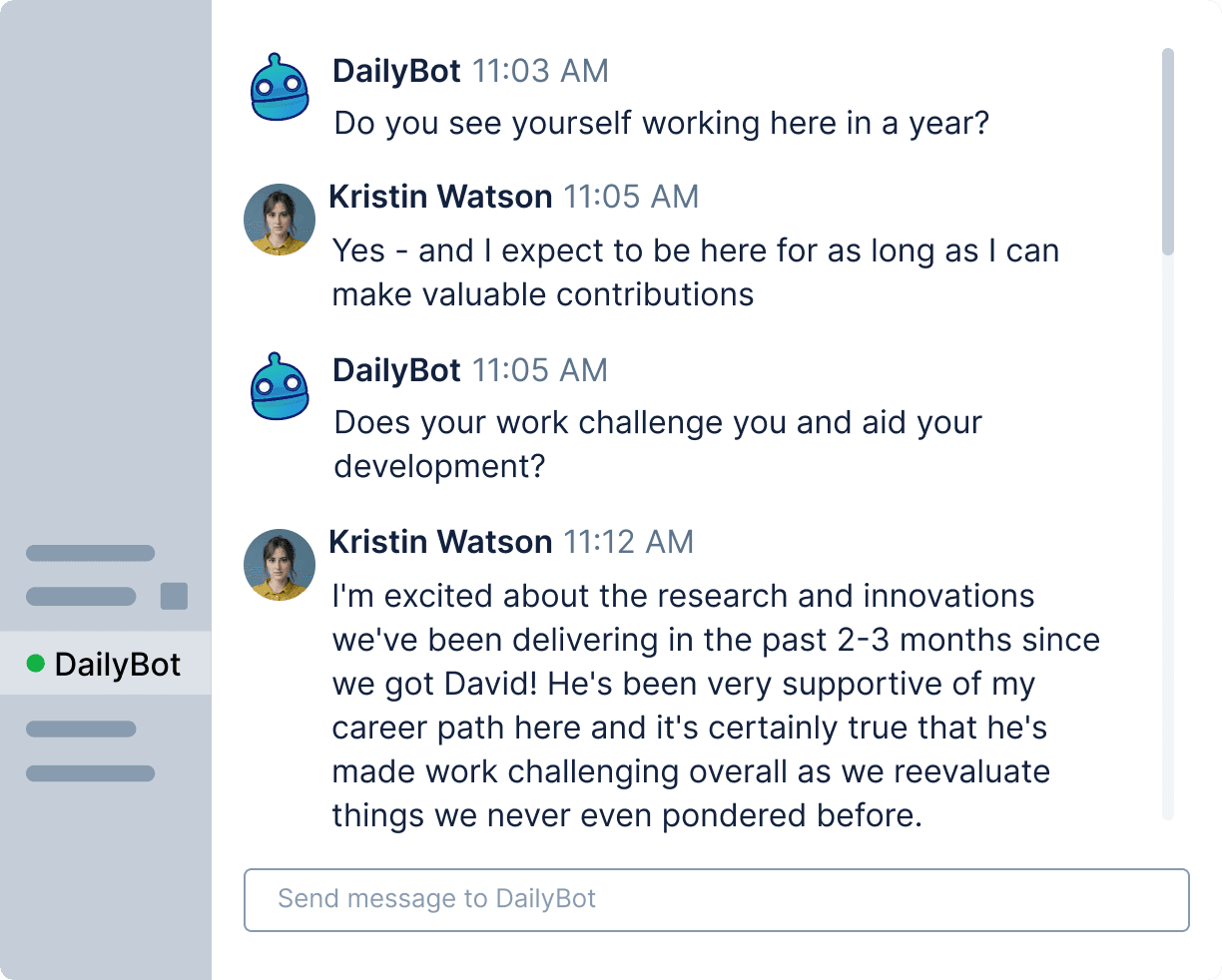Career development survey template
